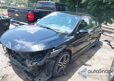 2017 Honda Accord Sport from USA, damaged, VIN 1HGCR2F55HA050921
